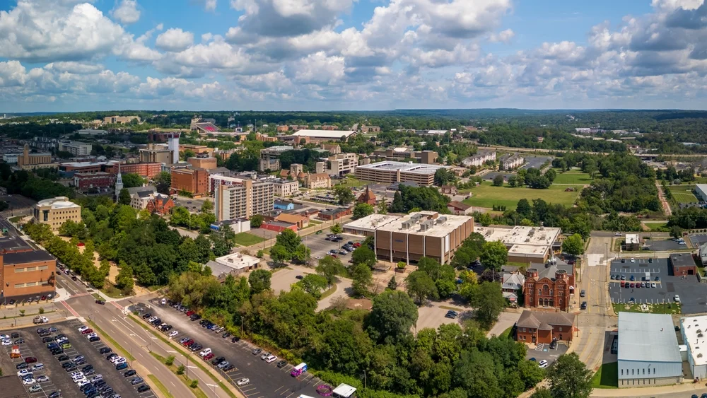 Youngstown Ohio skyline.